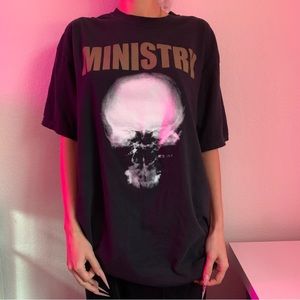 Ministry band shirt XL